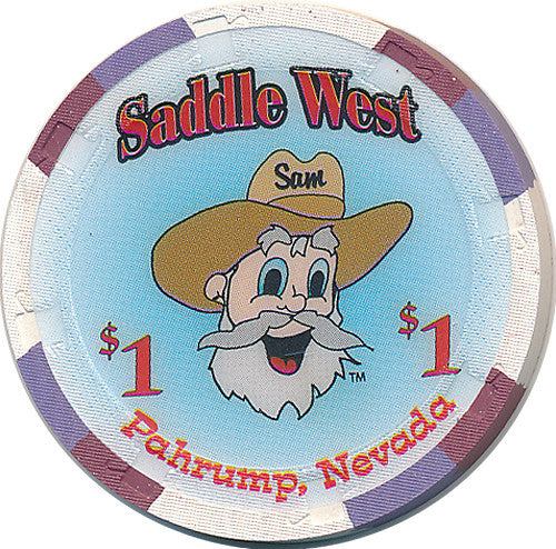 Saddle West $1 Chip - Spinettis Gaming - 2