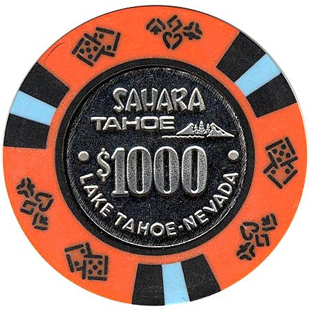 Sahara Tahoe $1000 (orange) chip - Spinettis Gaming - 1