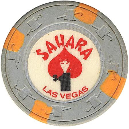 Sahara $1 (gray) chip - Spinettis Gaming - 2