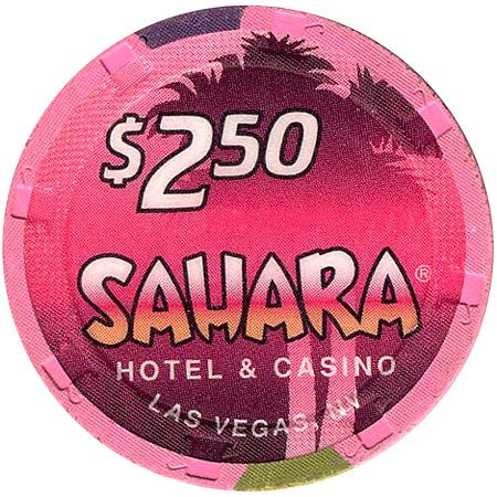 Sahara Casino $2.50 chip - Spinettis Gaming - 1
