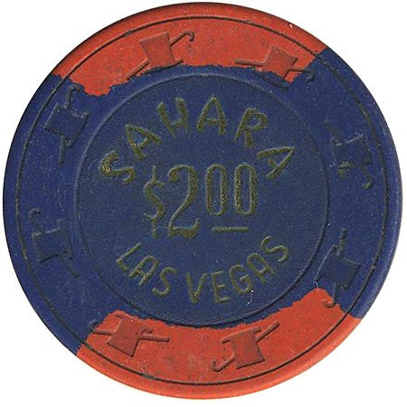 Sahara Casino $2 (blue) chip - Spinettis Gaming - 1