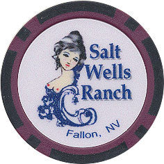 Brothel Salt Wells Ranch Chip (Blk) - Spinettis Gaming - 1
