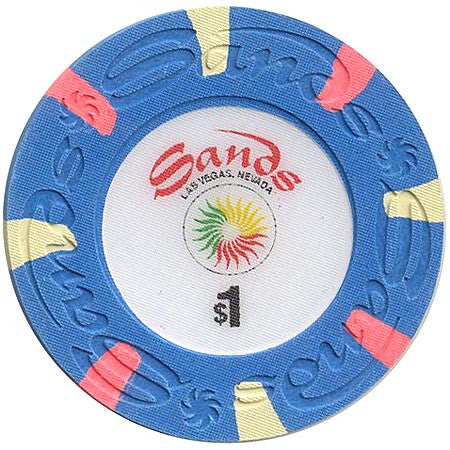 Sands $1 (blue) chip - Spinettis Gaming - 1