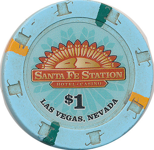 Santa Fe, Las Vegas NV $1 Casino Chip - Spinettis Gaming - 2
