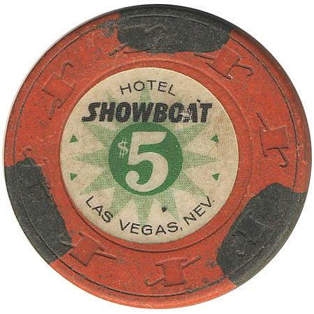 Showboat $5 (orange) chip - Spinettis Gaming - 2