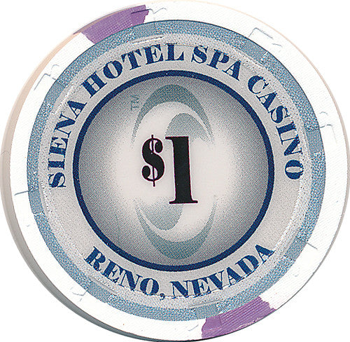 Siena Hotel, Reno NV $1 Casino Chip - Spinettis Gaming - 2
