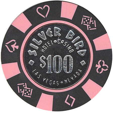 Silver Bird Casino Las Vegas $100 chip 1990s - Spinettis Gaming