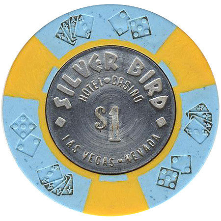 Silver Bird Casino Las Vegas $1 chip 1976 - Spinettis Gaming