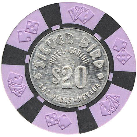 Silver Bird Casino Las Vegas $20 chip 1976 - Spinettis Gaming