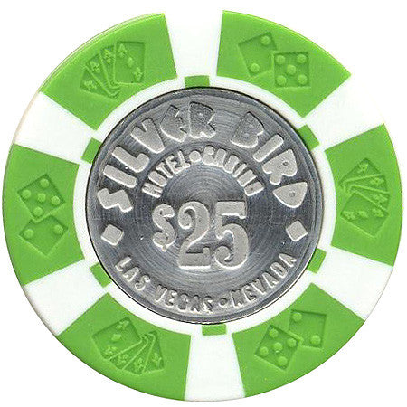 Silver Bird Casino Las Vegas $25 chip 1976 - Spinettis Gaming