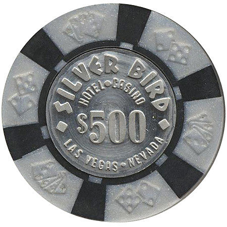 Silver Bird Casino Las Vegas $500 chip 1976 - Spinettis Gaming