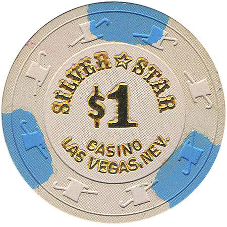 Silver Star $1 Chip - Spinettis Gaming - 1