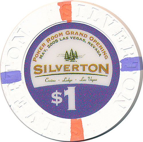 Silverton Casino Las Vegas $1 Poker Room Grand Opening Chip 2007 - Spinettis Gaming - 1