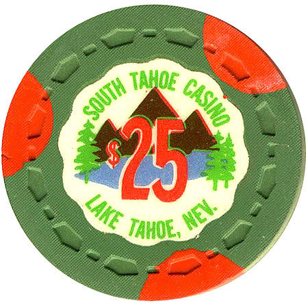 South Tahoe Casino $25 (green) chip - Spinettis Gaming - 1