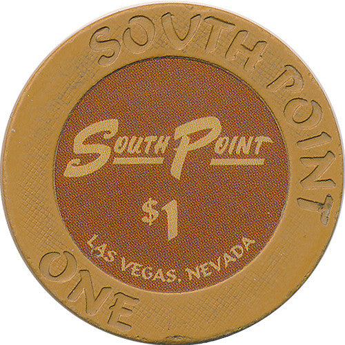 South Point, Las Vegas NV $1 Casino Chip - Spinettis Gaming