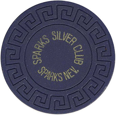 Silver Club (blue) chip - Spinettis Gaming - 1