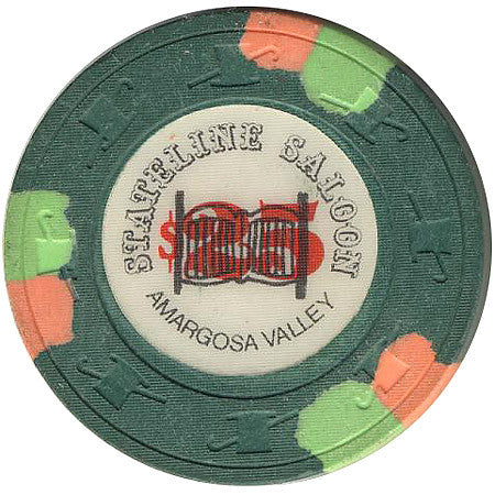 Stateline Saloon $25 (green) chip - Spinettis Gaming - 1