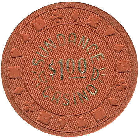 Sundance Casino $1 (orange) chip - Spinettis Gaming - 1