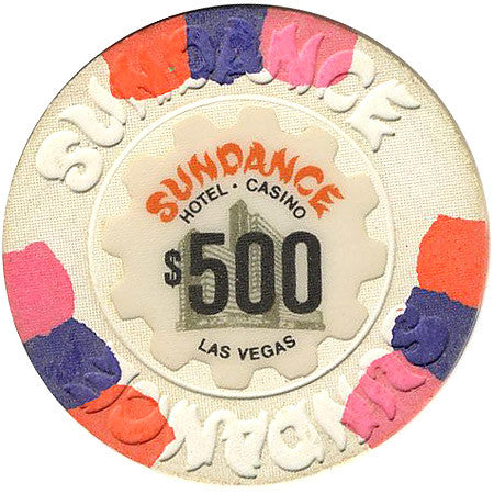 Sundance Casino $500 (white) chip - Spinettis Gaming - 1