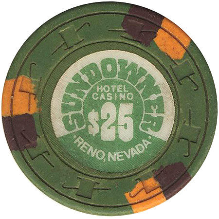 Sundowner Casino $25 (green) chip - Spinettis Gaming - 2