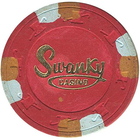 Swanky $5 (red) chip - Spinettis Gaming - 2