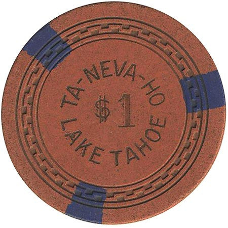 Ta-Neva-Ho $1 (orange) chip - Spinettis Gaming - 2