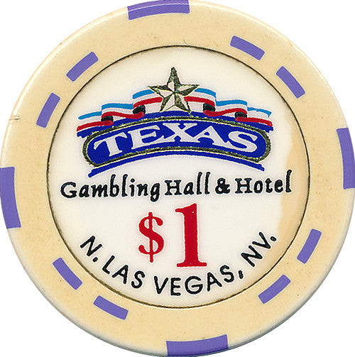Texas Gambling Hall, Las Vegas NV $1 Casino Chip - Spinettis Gaming - 1