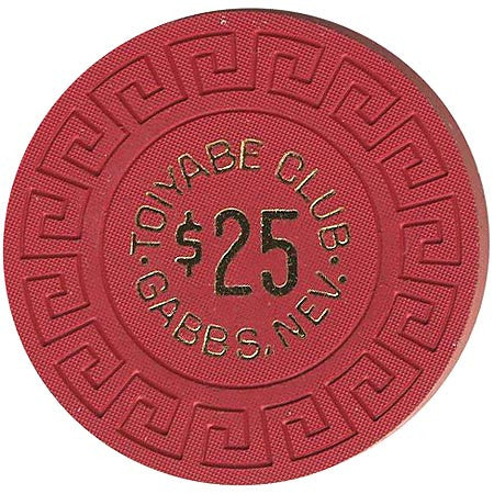 Toiyable Club $25 (red) chip - Spinettis Gaming - 2