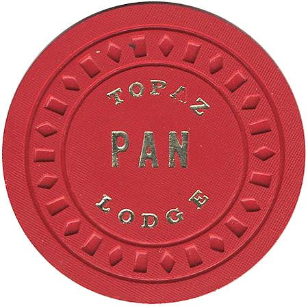 Topaz Lodge PAN (red) chip - Spinettis Gaming - 2