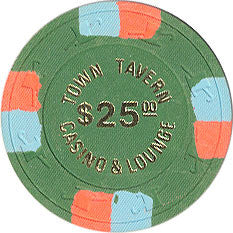 Town Tavern $25 Las Vegas Nevada Casino Chip - Spinettis Gaming