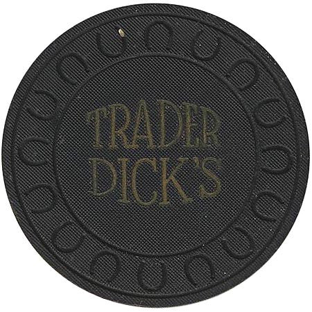 Trader Dick's (black) chip - Spinettis Gaming - 1