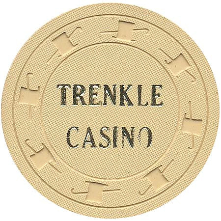 Trenkle Casino $1 (beige) chip - Spinettis Gaming - 1