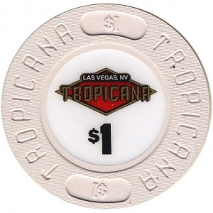 Tropicana Las Vegas $1 Casino Chip 1990s - Spinettis Gaming
