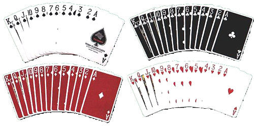 100% Plastic Playing Cards Turbo Deck Setup Red & Blue - Spinettis Gaming - 8