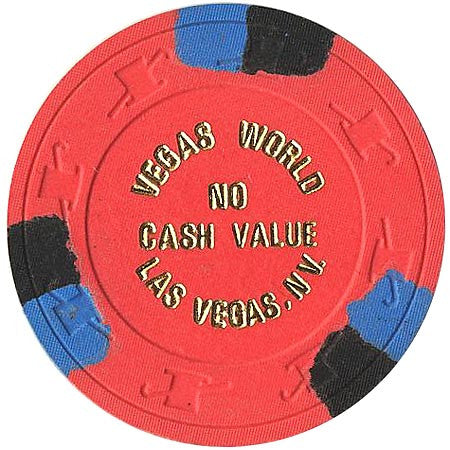 Vegas World (NCV) (pink) chip - Spinettis Gaming - 1