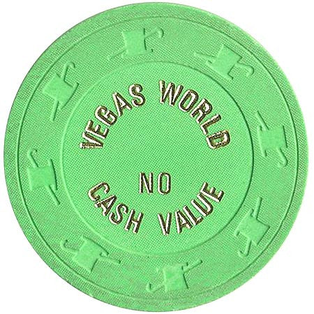 Vegas World (NCV) (green) chip - Spinettis Gaming - 1