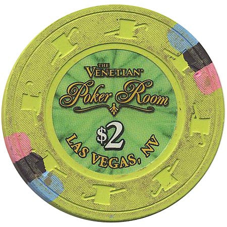 The Venetian Casino Las Vegas $2 chip - Spinettis Gaming