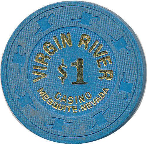Virgin River, Mesquite NV $1 Casino Chip - Spinettis Gaming - 2