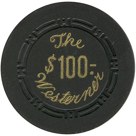 The Westerner $100 (black) chip - Spinettis Gaming