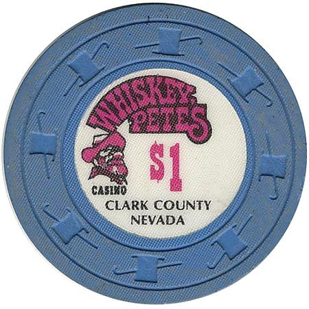 Whiskey Pete's $1 (blue) chip - Spinettis Gaming - 1