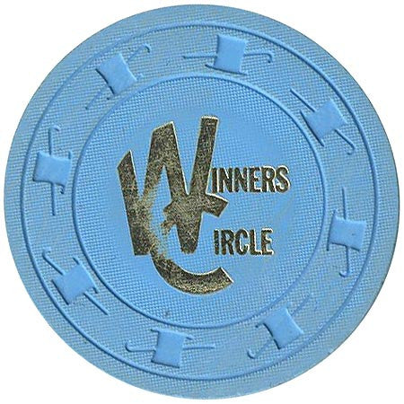 Winners Circle $1 (blue) chip - Spinettis Gaming - 2