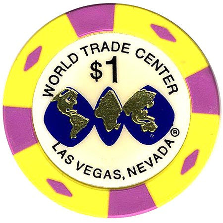 World Trade Center $1 Casino Chip - Spinettis Gaming - 1