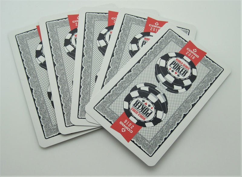 Authentic Deck Dealt at 2016 WSOP Used Copag Plastic Playing Cards Bridge