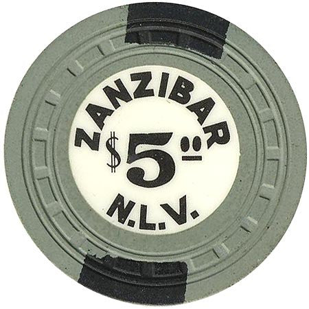 Zanzibar $5 (green) chip - Spinettis Gaming - 1