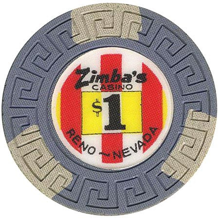 Zimba's Casino Reno $1 Chip (1971) - Spinettis Gaming