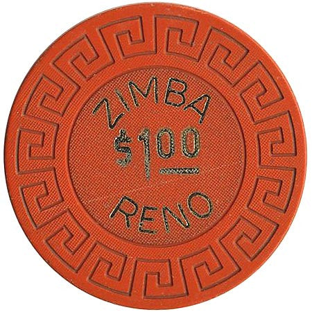 Zimba Casino Reno $1 chip (1969) - Spinettis Gaming - 2