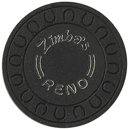 Zimba's Casino Reno Roulette chip (1969) - Spinettis Gaming - 1